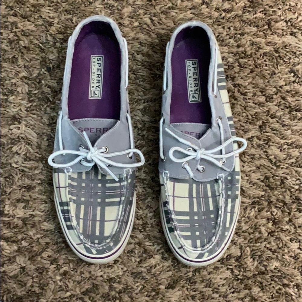 [Sperry] Plaid Sperry shoes